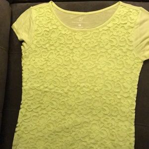 NY&Co Lace Tee